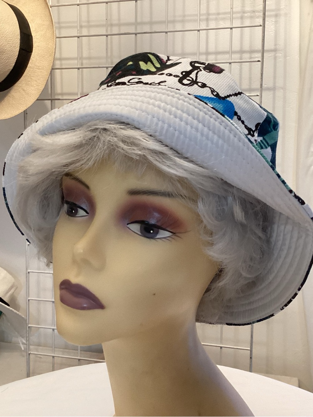 Colorful Bucket Hat Packable - Picture 3 of 8